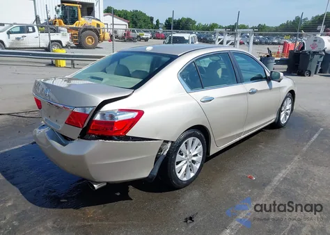 2013 Honda Accord Exl из США, поврежденный, VIN 1HGCR2F87DA069393